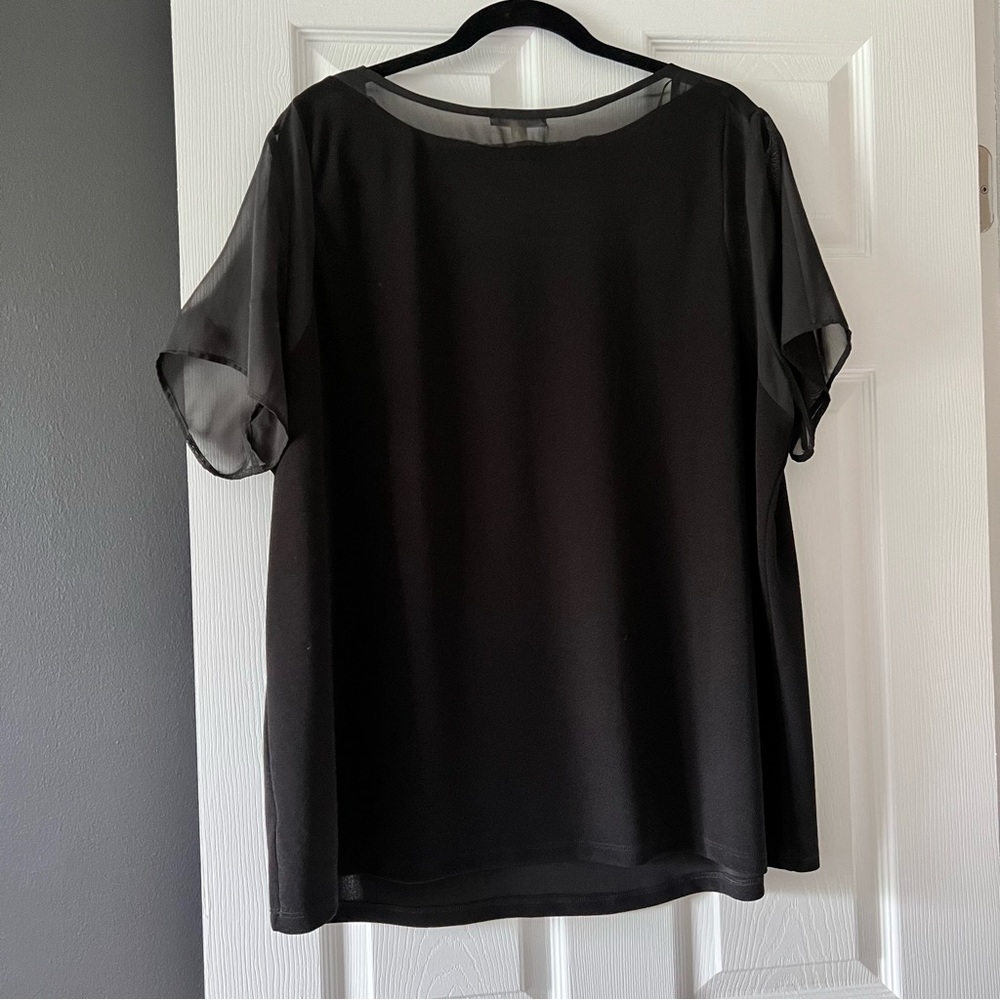 Black Pleione Blouse - Picture 2 of 2